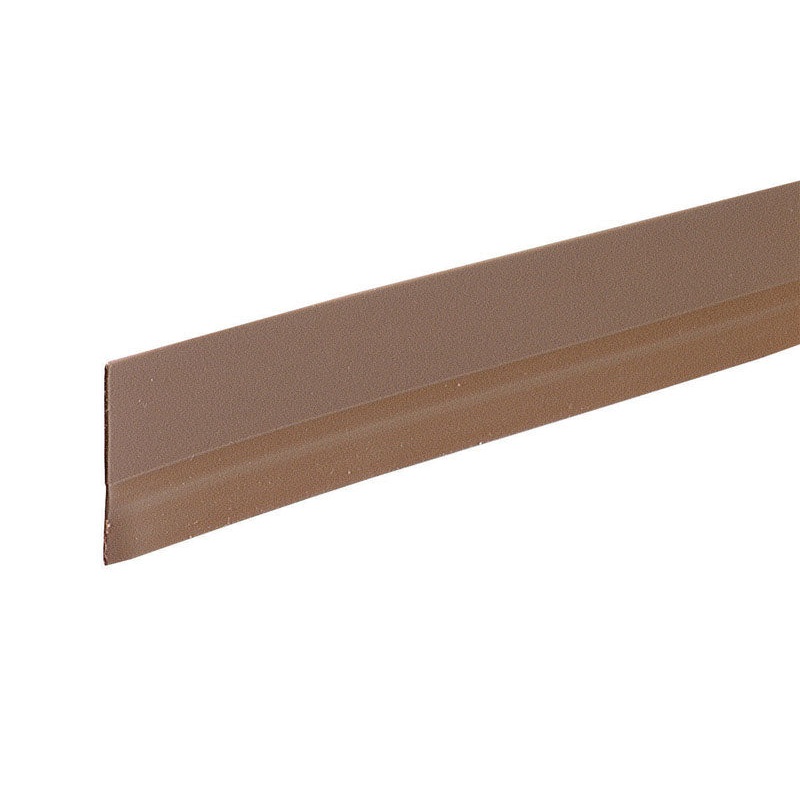 M-D Building Products Door Bottom Vinyl Door Sweep 1/2 x 36 in. L Brown