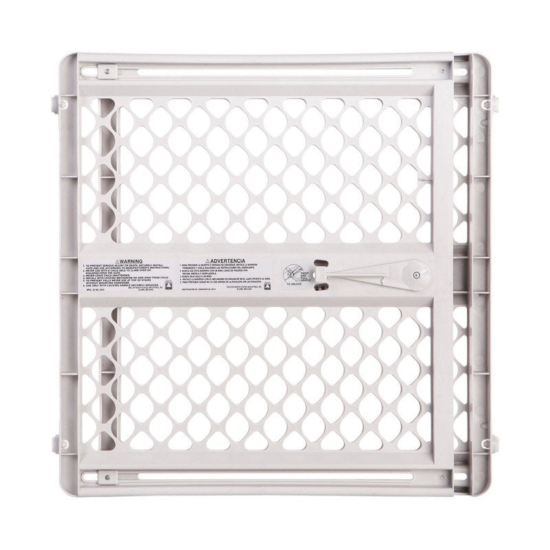 North States White Child Safety Gate Plastic 26-42 in. W