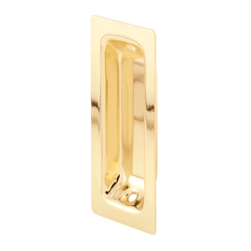 Prime-Line Brass-Plated Side mount Pull Handle 2 pk