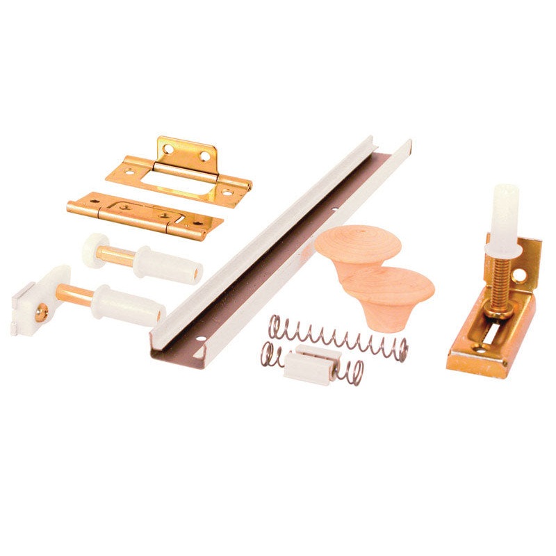 Prime-Line Surface mount Hardware Kit White 1 pk