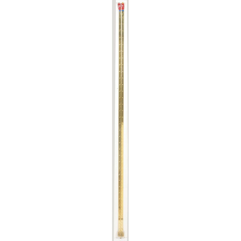 Ace 1-1/2 in. W x 72 in. L Continuous Hinge Bright Brass