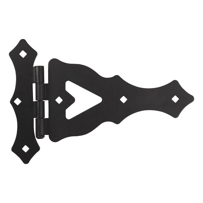 Ace 10 in. H Black 10 in. Heavy Duty Ornamental T Hinge 1