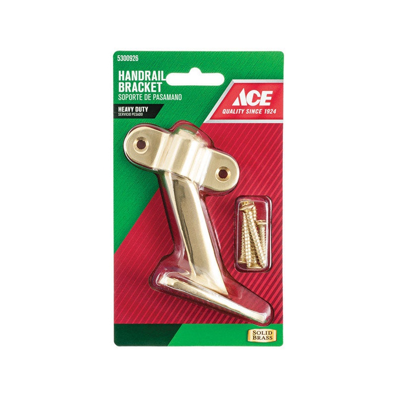 Ace Brass Hand Rail Bracket 3-1/4 in.