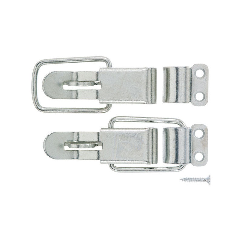 Ace Zinc-Plated Zinc Lockable Drawer Catch 2 pk