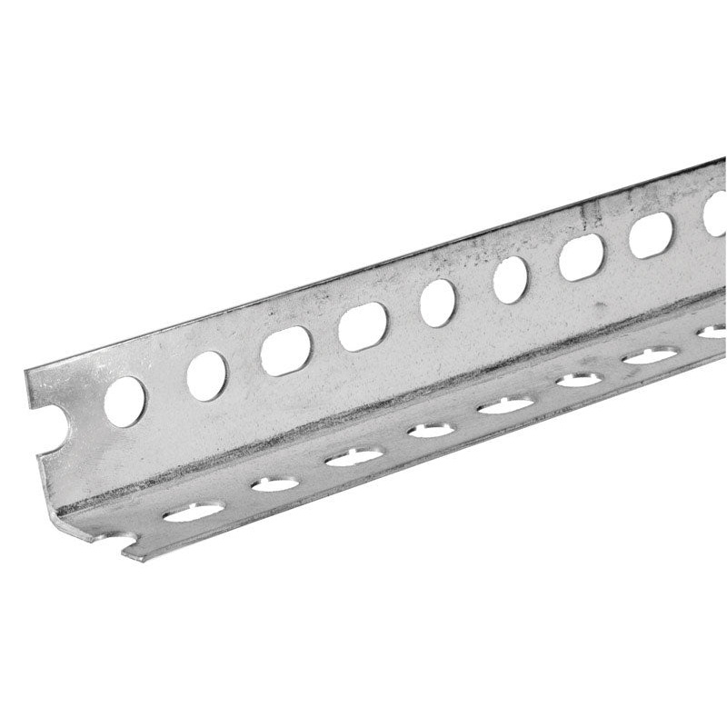 Boltmaster 1.5 in. H x 1.5 in. H x 8 in. L Flat Slotted Angle 1