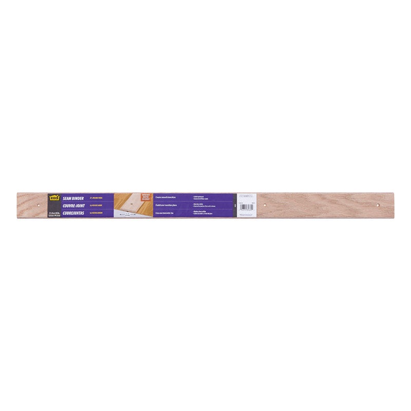 M-D Building Products Unfinished Hardwood Seam Binder 36 in. L x 2-1/2 in. W