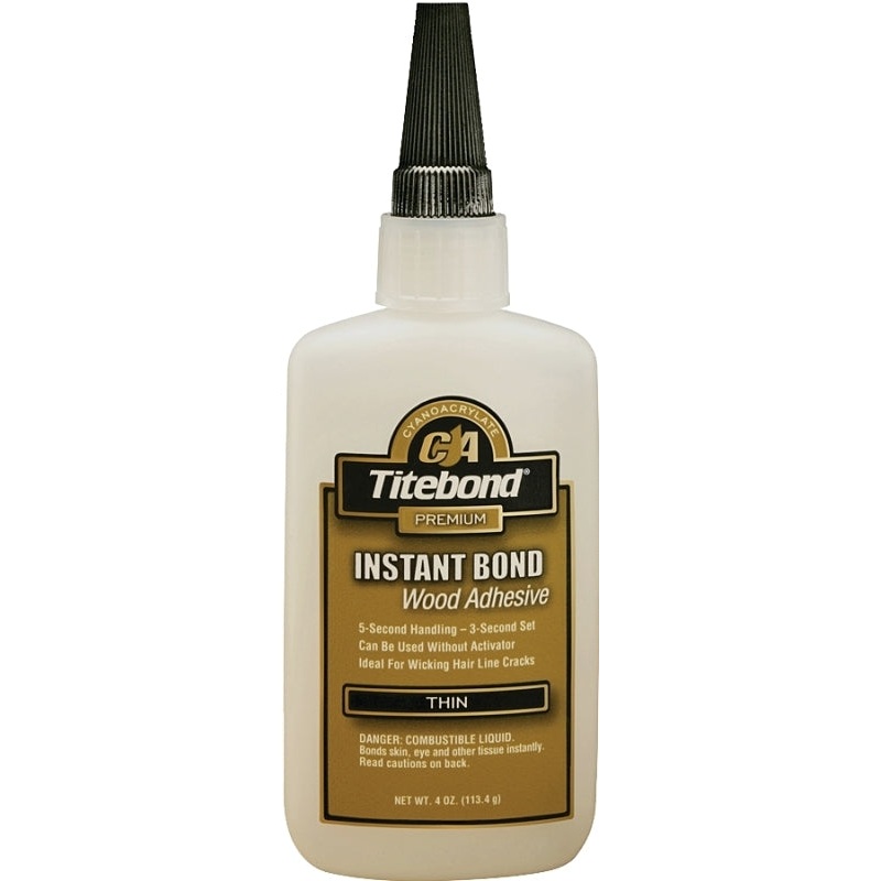 Titebond 6202 Wood Glue, Clear, 4 oz Bottle