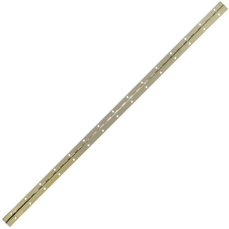 Ace 1 in. W x 30 in. L Continuous Hinge Nickel