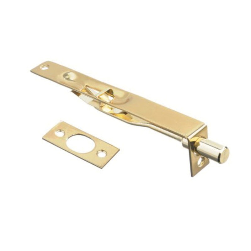 Ace 6 in. L Brass Flush Bolt