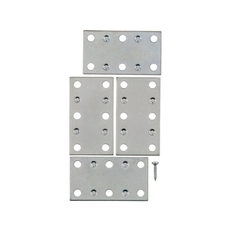 Ace Mending Brace 2-1/2 x 1-3/8 Zinc 4 pk Carded