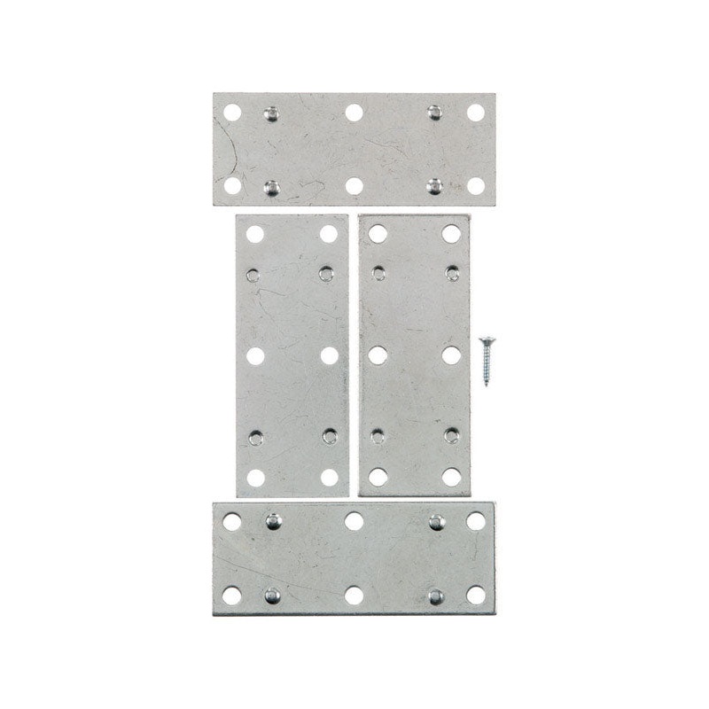 Ace Mending Brace 3-1/2 x 1-3/8 Zinc 4 pk Carded