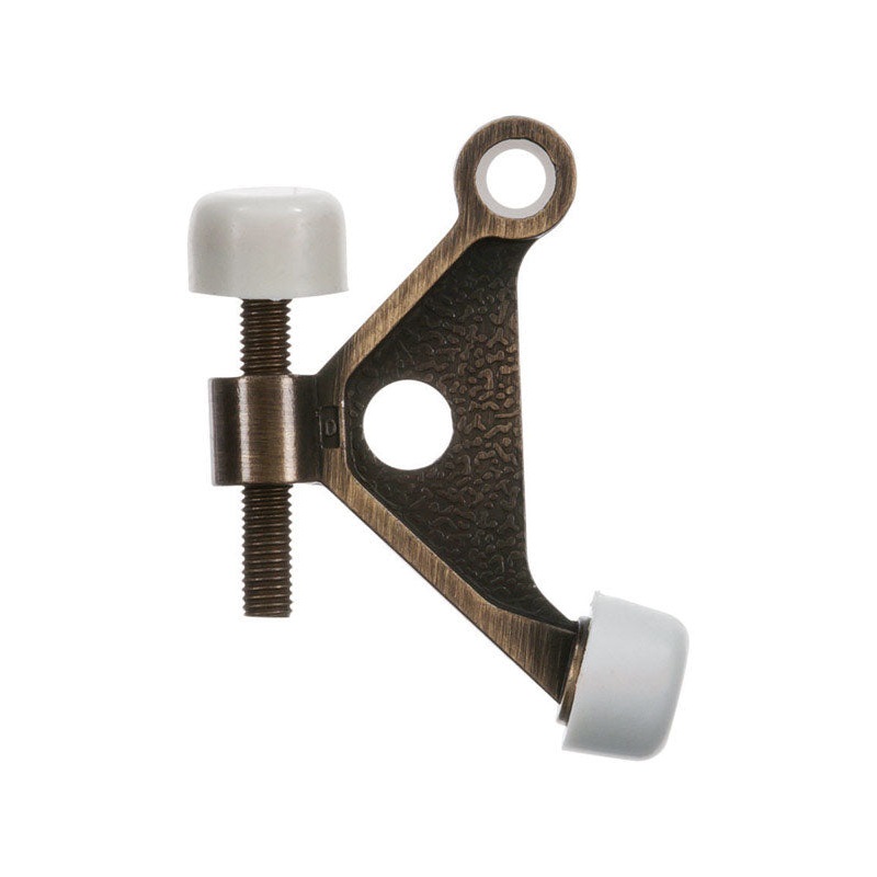 Ace Metal Hinge Mount Door Stop 2-5/8 in. L Antique Brass