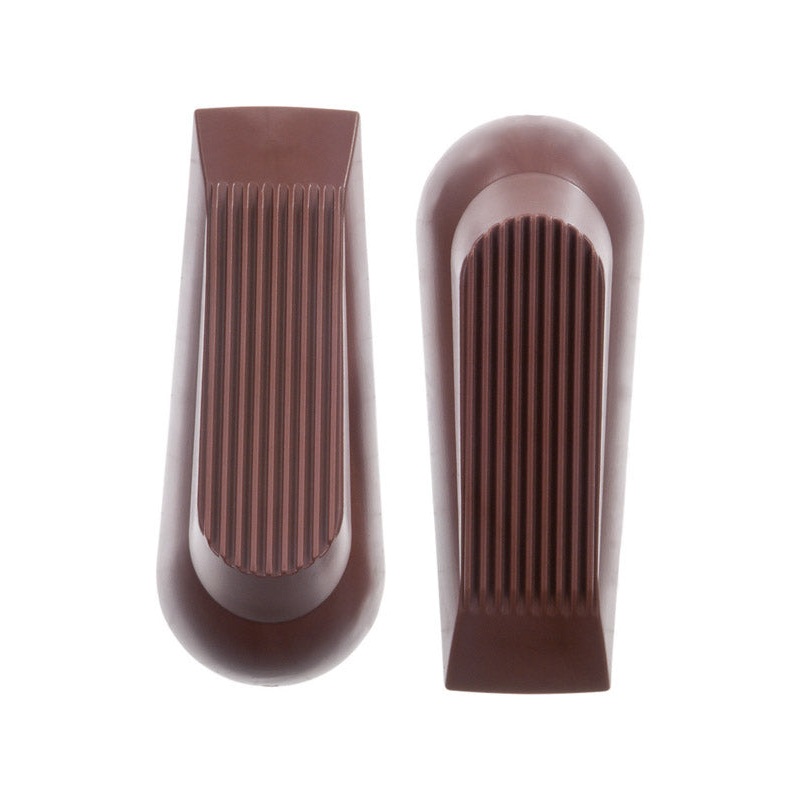 Ace Rubber Wedge Door Stop 5 in. L Brown