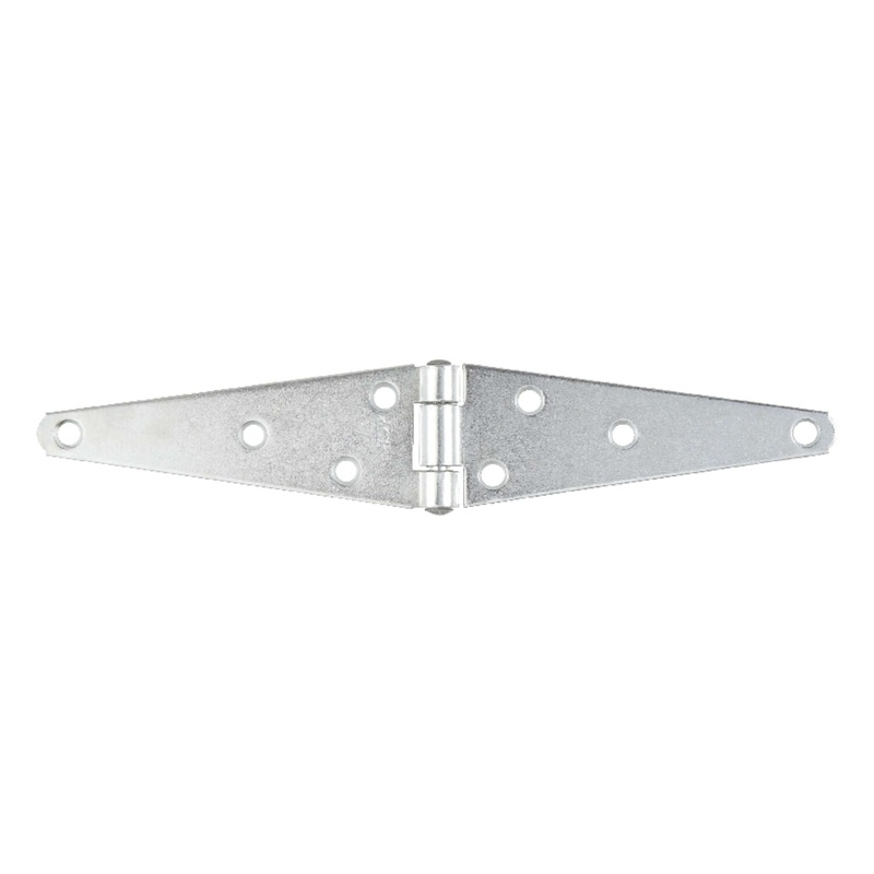 Ace Steel Heavy Duty Strap Hinge 5 in. L Zinc 1 pk