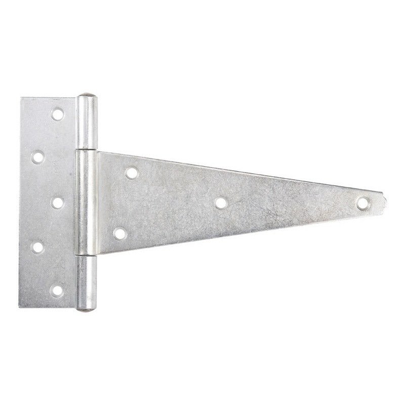 Ace Steel Heavy Duty T Hinge 10 in. L Zinc 1 pk