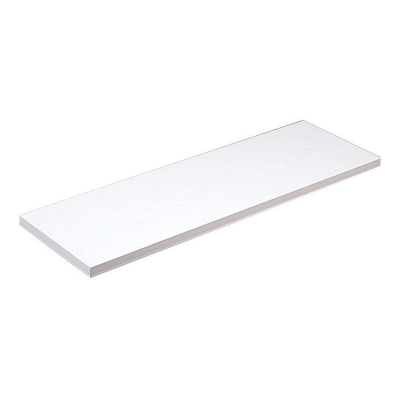 Knape & Vogt 8 in. H x 48 in. L x 8 in. W White Particleboard/Melatex Laminate Shelf Board
