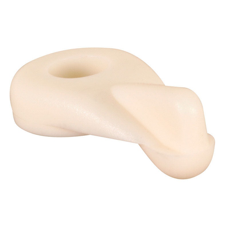 Prime-Line 0.8 in. L Plastic 1/16 in. Flush Panel clip 8