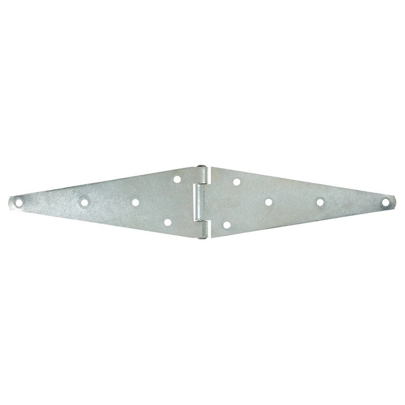 Ace Steel Heavy Duty Strap Hinge 12 in. L Zinc 1 pk