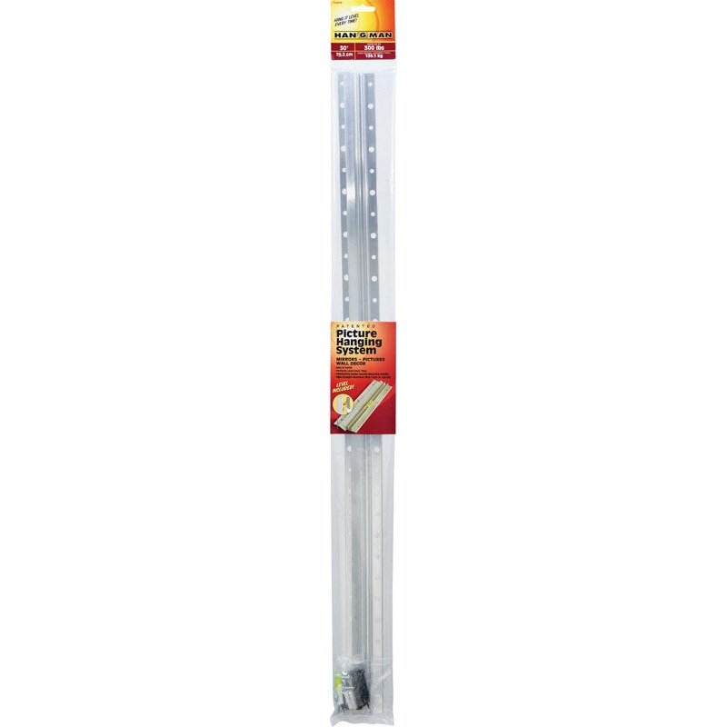 Hillman Hangman 300 lb. Aluminum Bar System Picture Hanger 1 pk