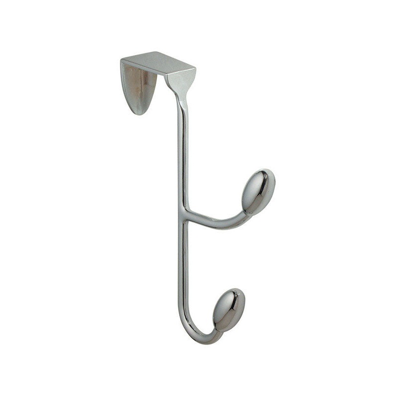 InterDesign Medium Orbinni Over the Door Double Hook 4 in. L Steel 10 lb. 1 pk