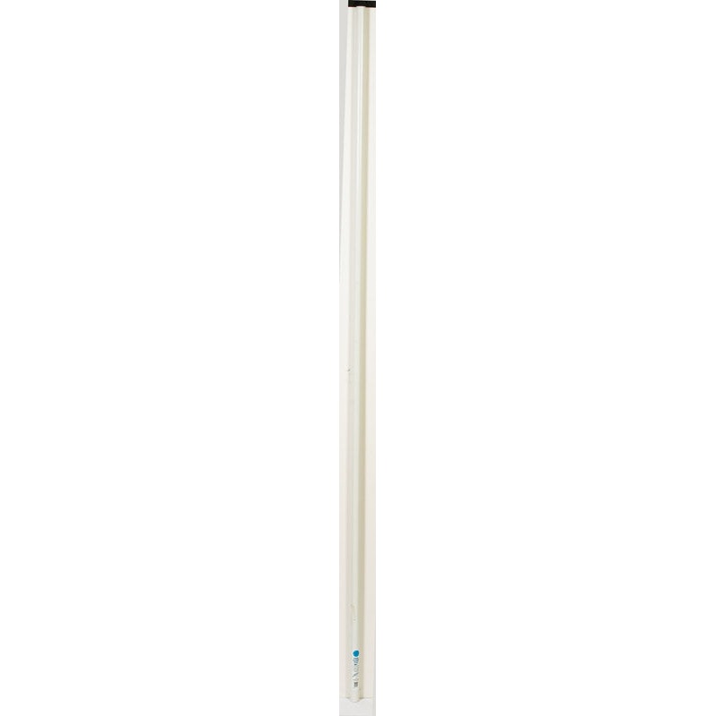 John Sterling 1-1/4 in. Dia. x 1-1/4 in. L x 96 in. L White Closet Pole