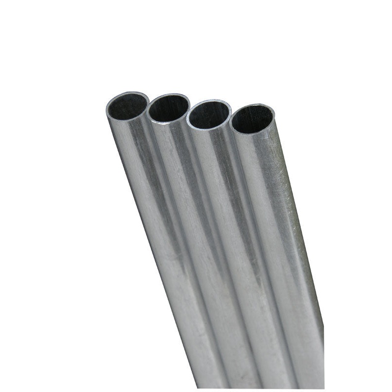 K&S 3/8 in. Dia. x 12 in. L Round Aluminum Tube