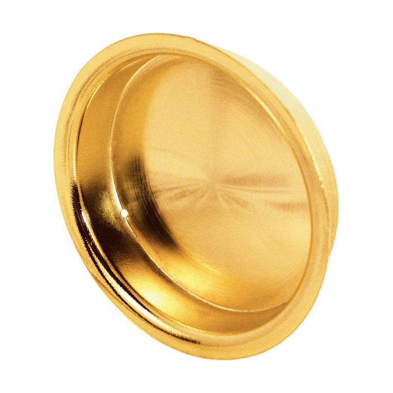 Prime-Line Brass-Plated Side mount Pull Handle 1 pk