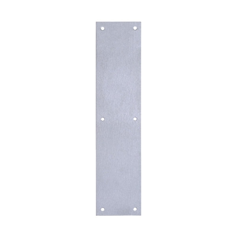 Tell 3-1/2 in. H x 15 in. L Satin Push Plate