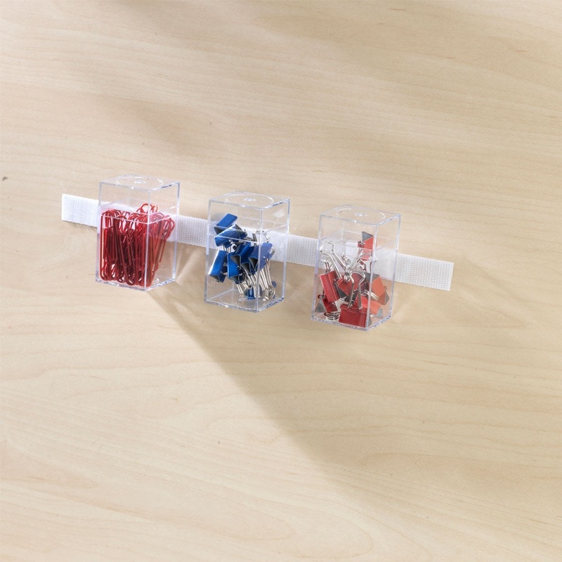 Velcro Hook and Loop Fastener 18 in. L x 3/4 in. W White