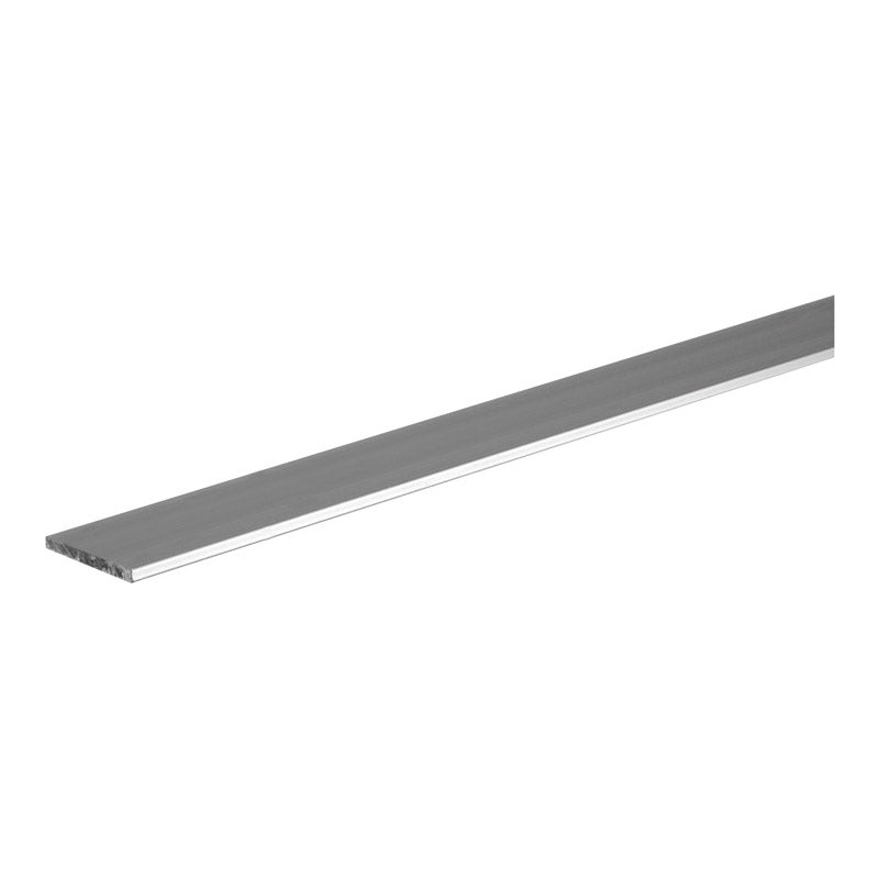 Boltmaster 0.125 in. x 1 in. W x 4 ft. L Flat Aluminum Flat Bar