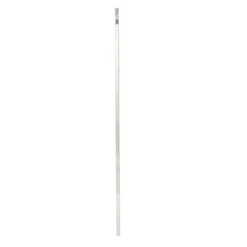 Boltmaster 0.5 in. H x 0.8 in. H x 4 in. L Flat Aluminum Angle 1