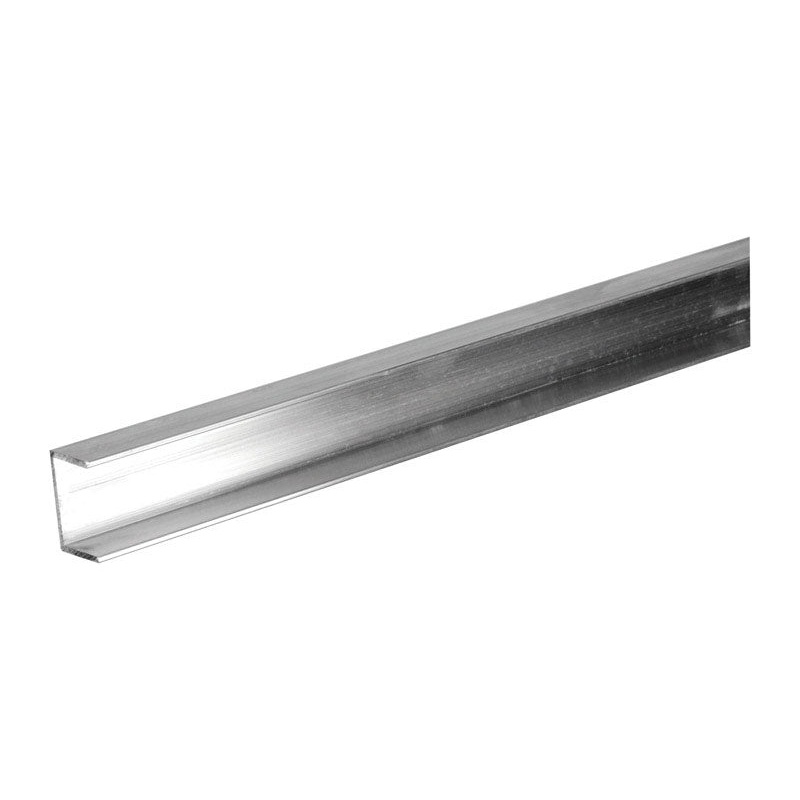 Boltmaster 1/16 in. x 1/2 in. W x 4 in. L Aluminum U Channel