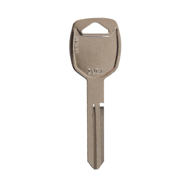 Hy-Ko Automotive Key Blank EZ# SUB1 Nickel-Plated Brass Fits Many 2006 And Older Ignitions