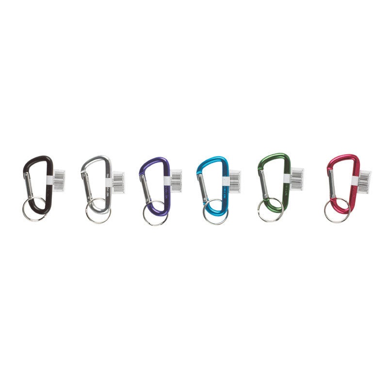 Hy-Ko Products Aluminum 3-1/8 in. Dia. C-Clip Key Chain Assorted