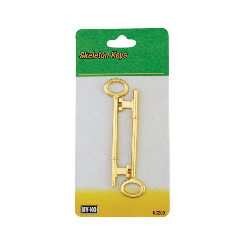 Hy-Ko Skeleton House/Office Key Blank EZ# KC200 Double sided