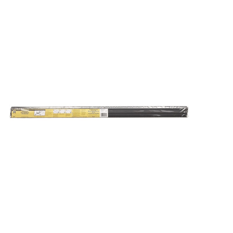 M-D Building Products U-shaped Aluminum Door Sweep 36 in. L x 1-3/4 in. Bronze