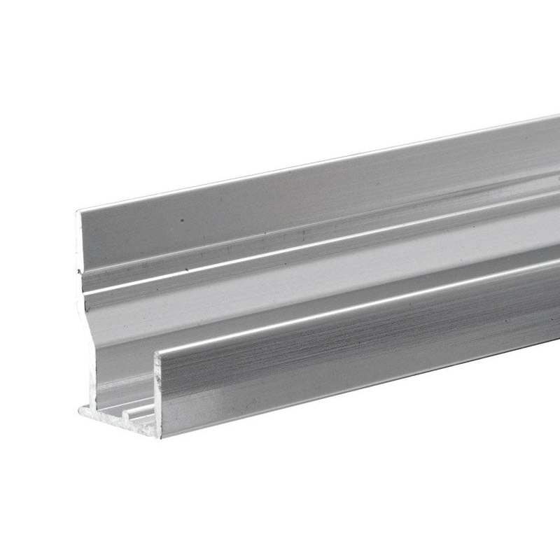 Prime-Line 0.60 lb. Metal Medium Mirror J Channel 1 pk