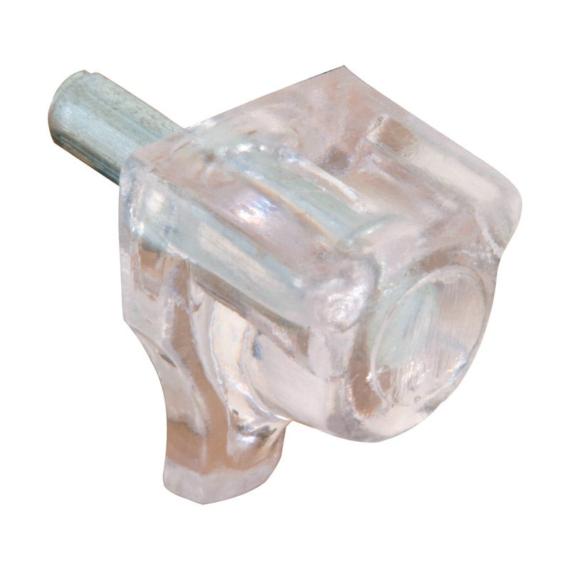 Prime-Line 1/8 mm Dia. Steel and Plastic Shelf Support Peg 8 pk