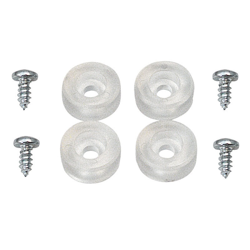 Prime-Line Side mount Shower Door Bumper Clear 4 pk