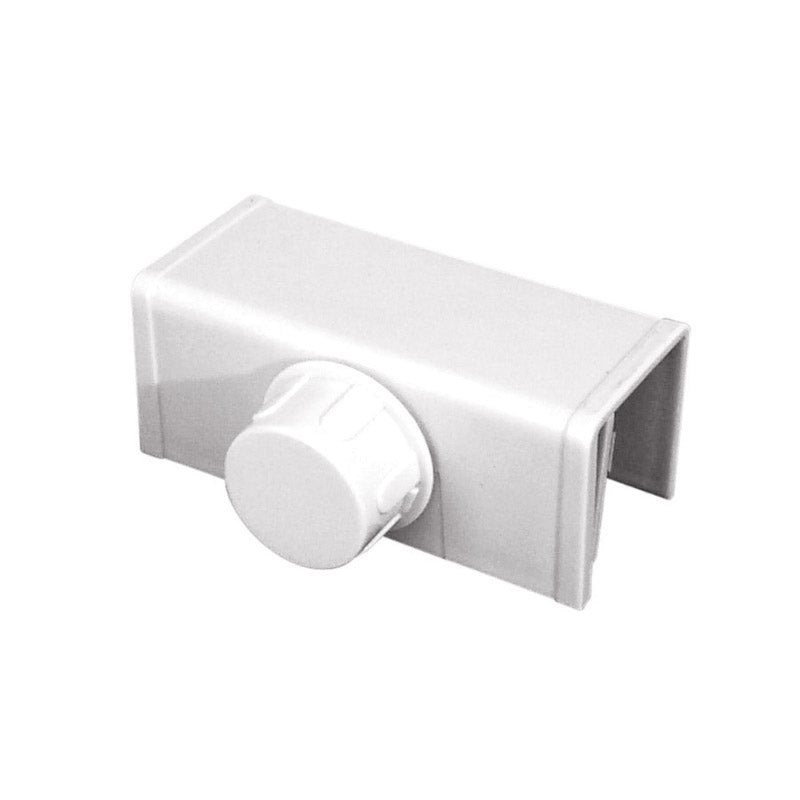 Prime-Line White Plastic Bi Fold Door Locks