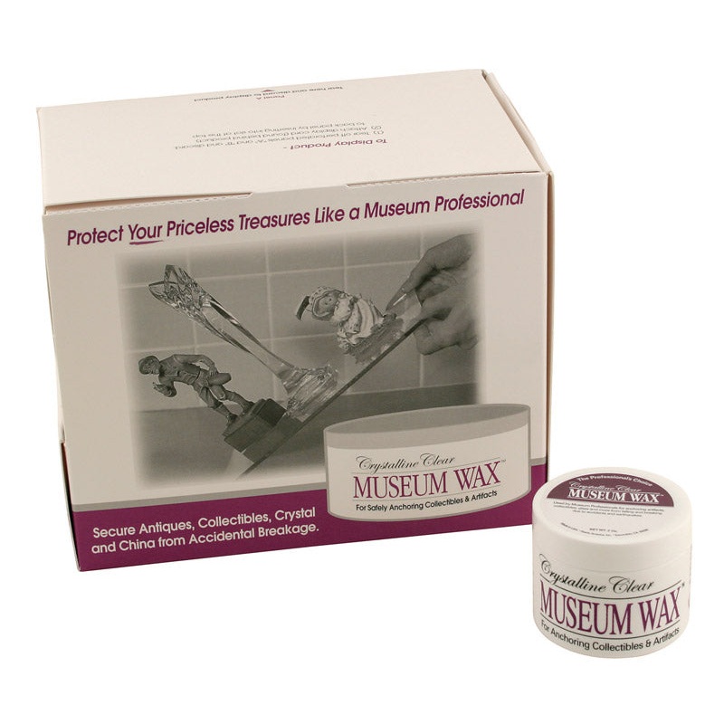 Quake Hold Clear Museum Wax 2 oz.