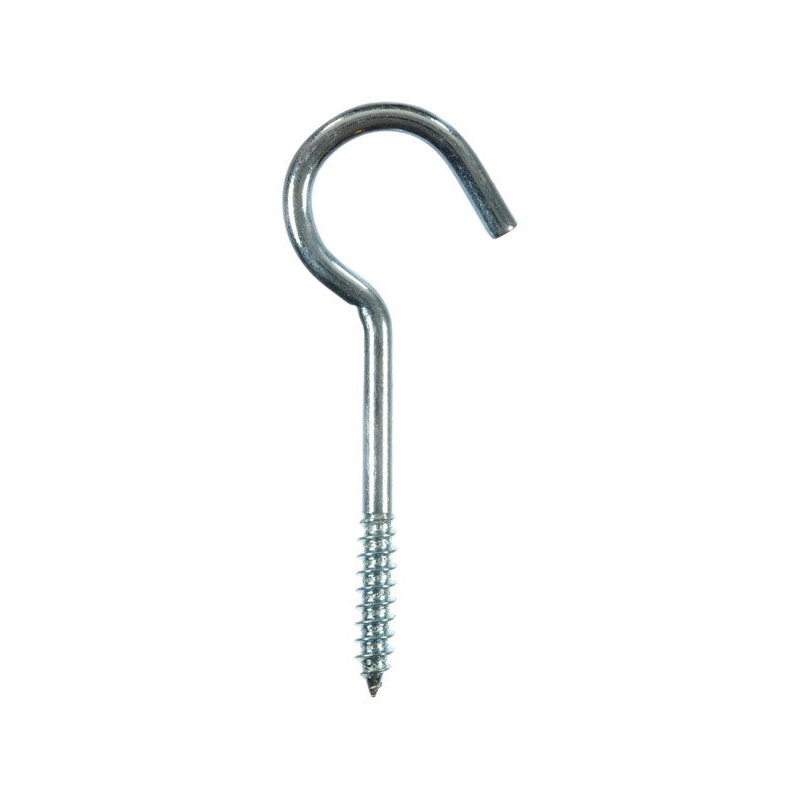 Ace 3.3125 in. L Zinc Plated Steel Ceiling Hook 1 pk
