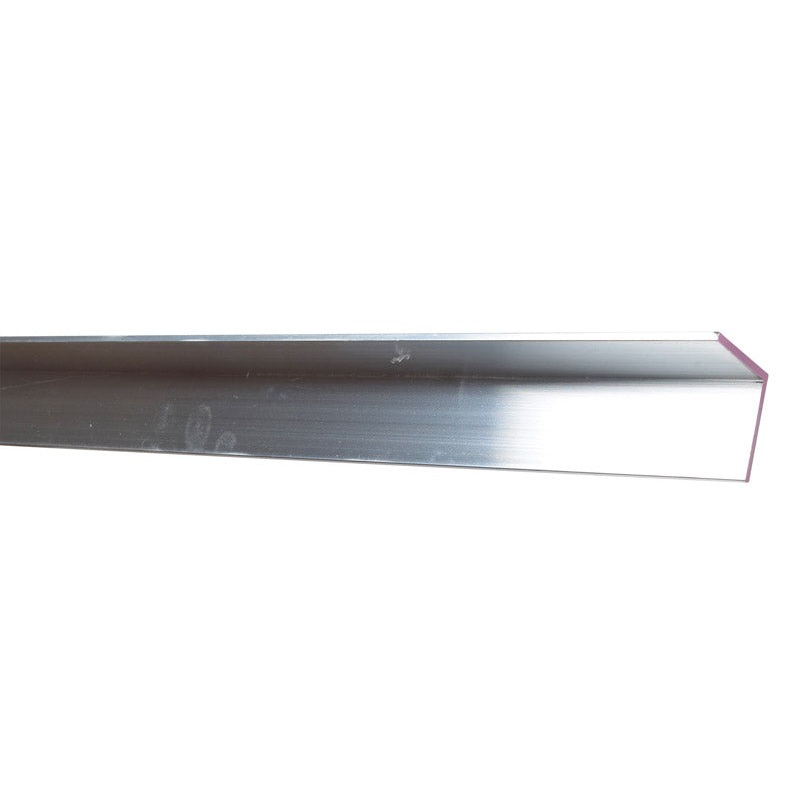 Boltmaster 1.5 in. H x 1.5 in. H x 8 in. L Flat Aluminum Angle 1