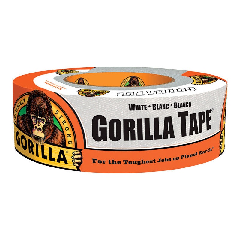 Gorilla Duct Tape 1.88 in. W x 30 yd. L White