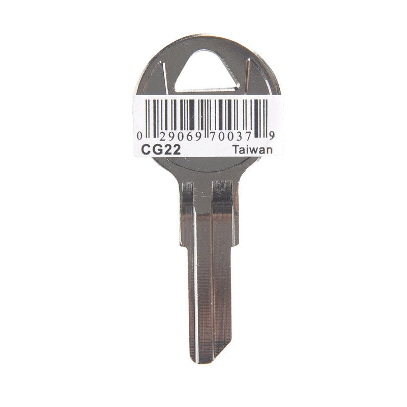 Hy-Ko Home House/Office Key Blank EZ# CG22 Single sided For Fits Chicago Locks And Cobra Traile