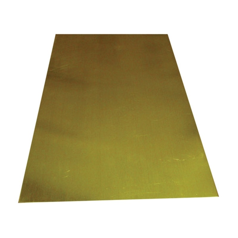 K&S 0.01 in. x 4 in. W x 10 in. L Brass Sheet Metal
