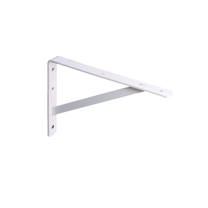 Knape & Vogt Steel Epoxy Coated Utility L-Shaped Bracket 16 in. L