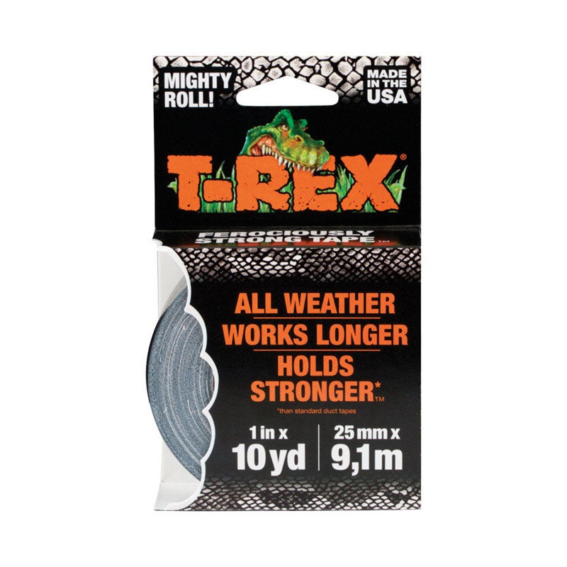 T-Rex Duct Tape 1 in. W x 10 yd. L Gray
