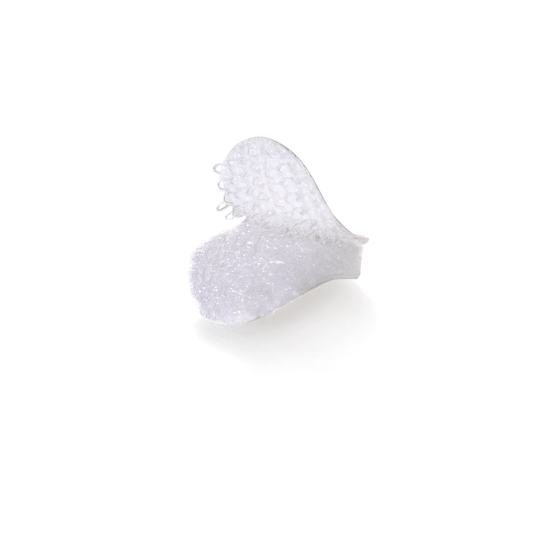 Velcro Hook and Loop Fastener 7-7/16 in. L x 5/8 in. W White 15 pk