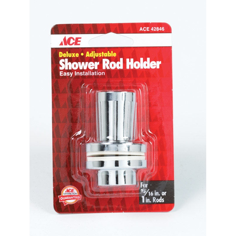 Ace Chrome Shower Rod Holder